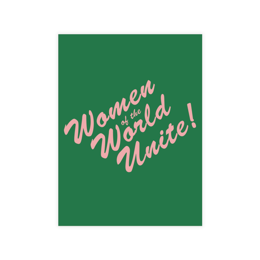 Women of the World Unite Postcard Sets