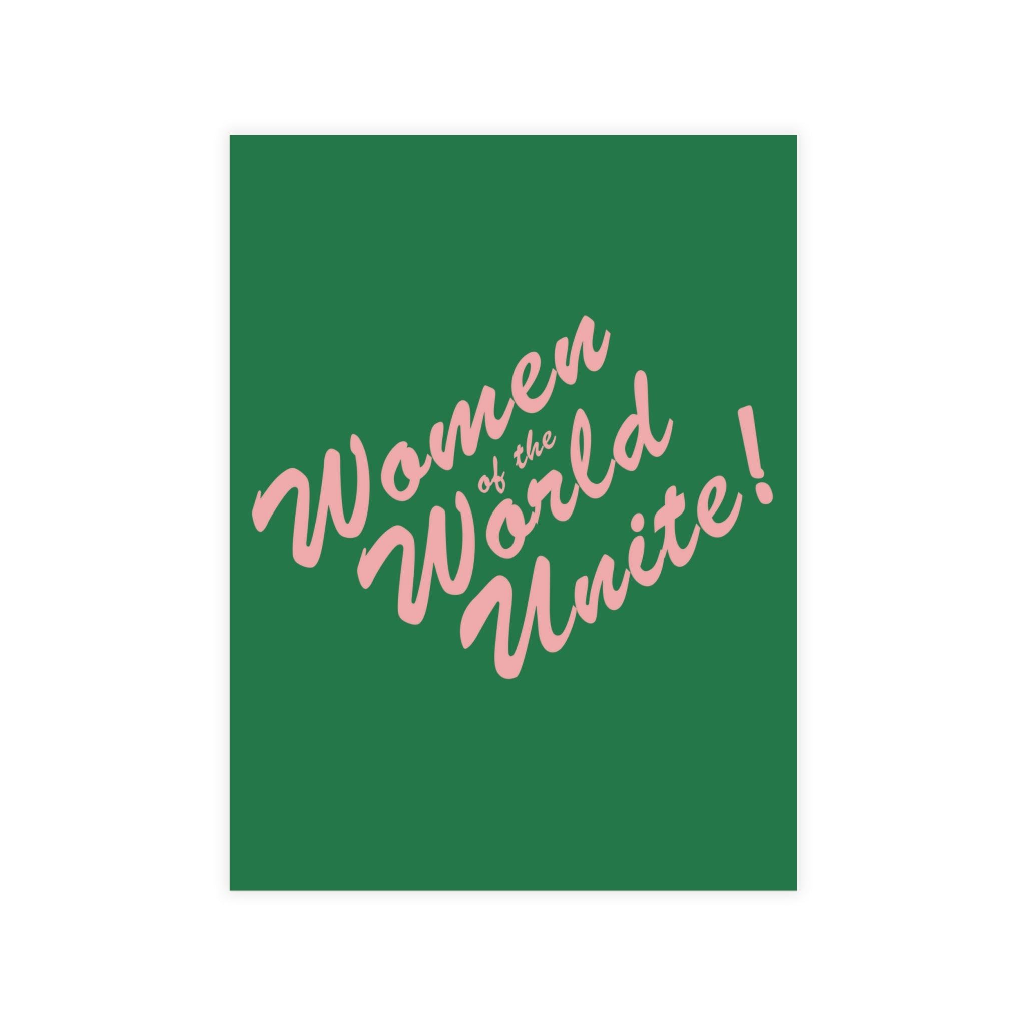 Women of the World Unite Postcard Sets