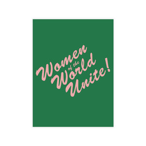 Women of the World Unite Postcard Sets