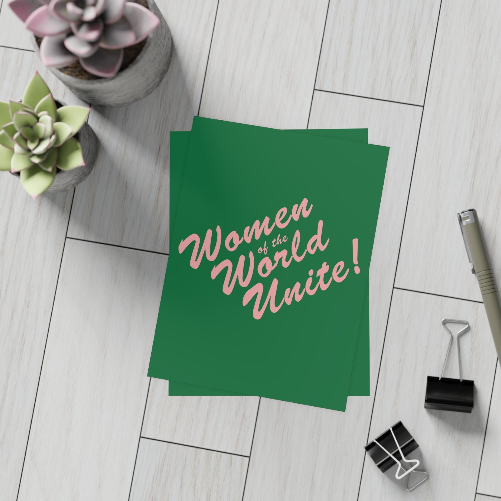 Women of the World Unite Postcard Sets