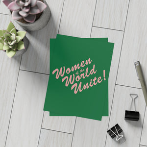 Women of the World Unite Postcard Sets