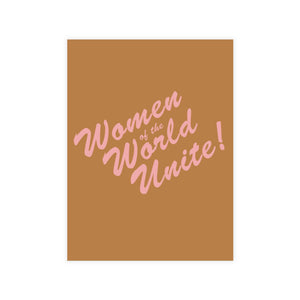 Women of the World Unite Postcard Sets