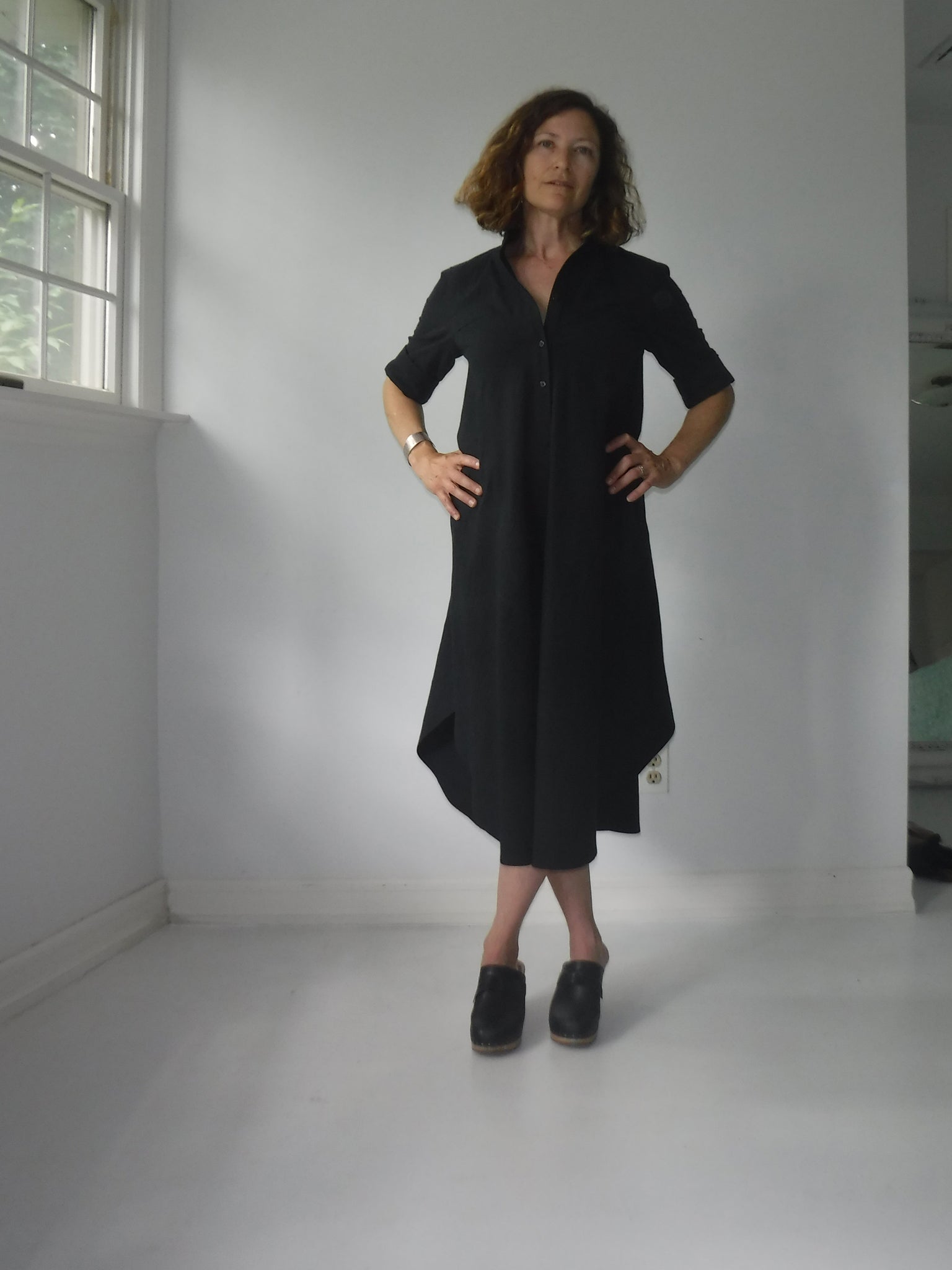 Long Shirt in Black