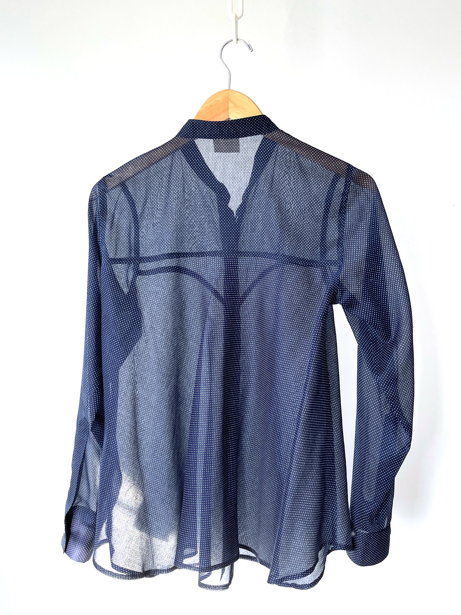 Indigo Dot Blouse