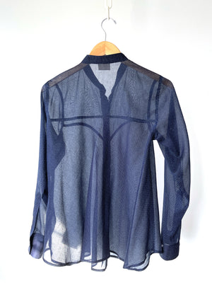 Indigo Dot Blouse
