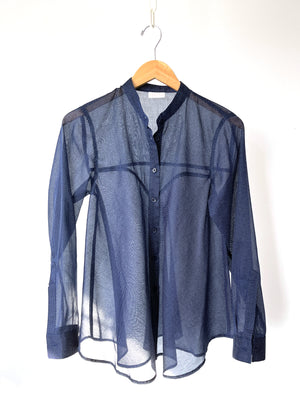 Indigo Dot Blouse