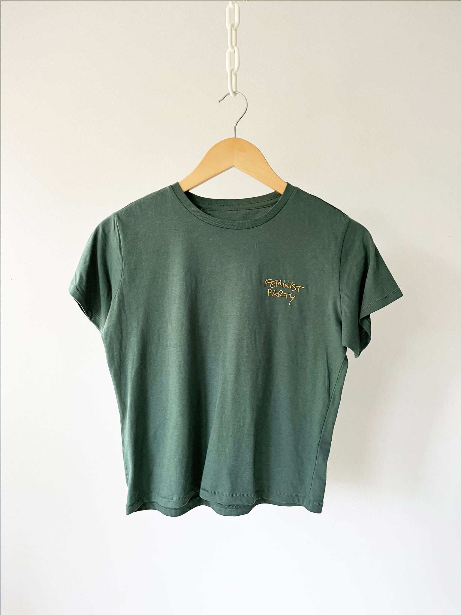 Feminist Party Embroidered Tee