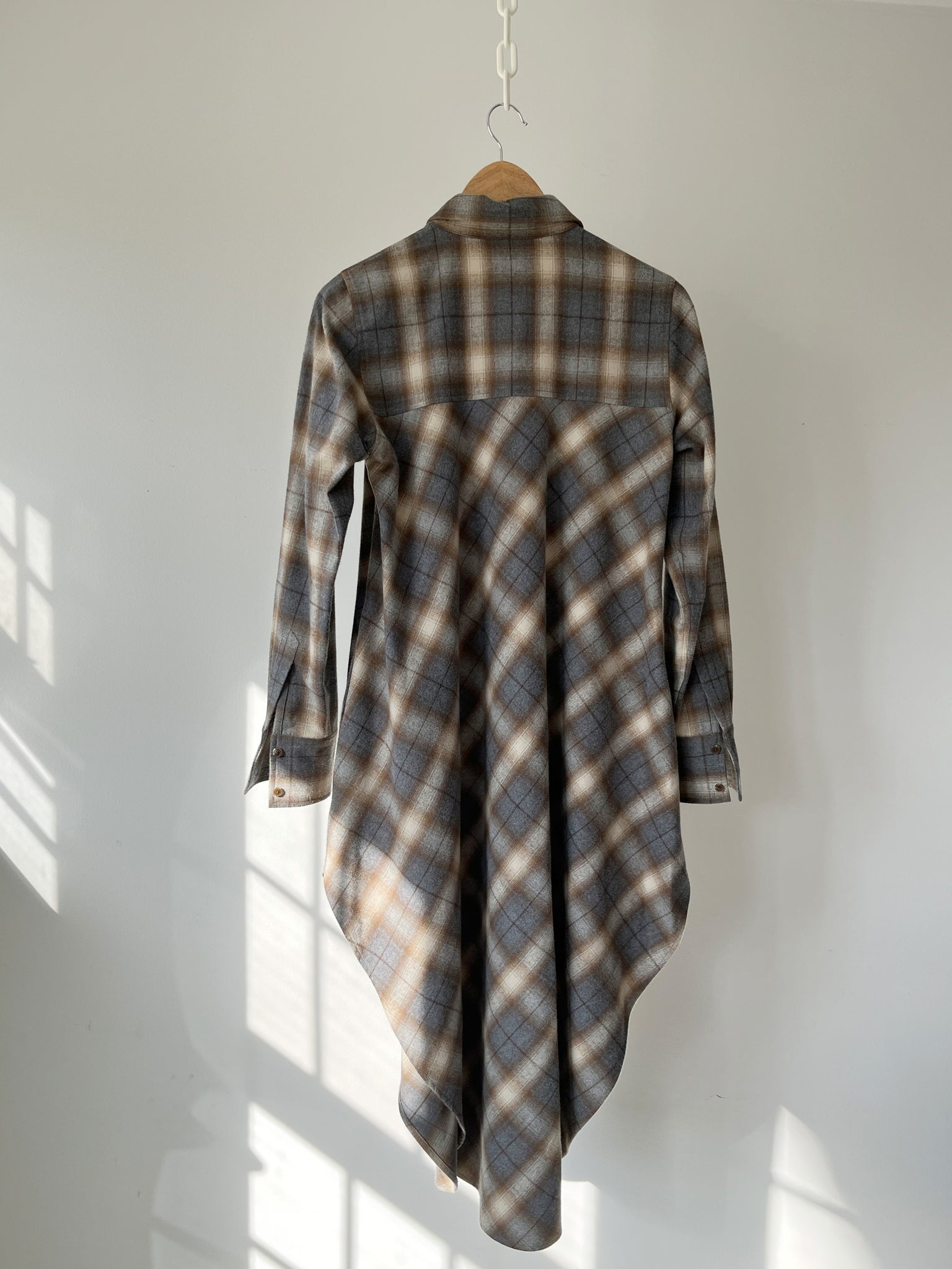 Bias Shirtdress in Highland Tartan