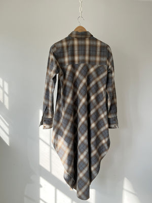 Bias Shirtdress in Highland Tartan