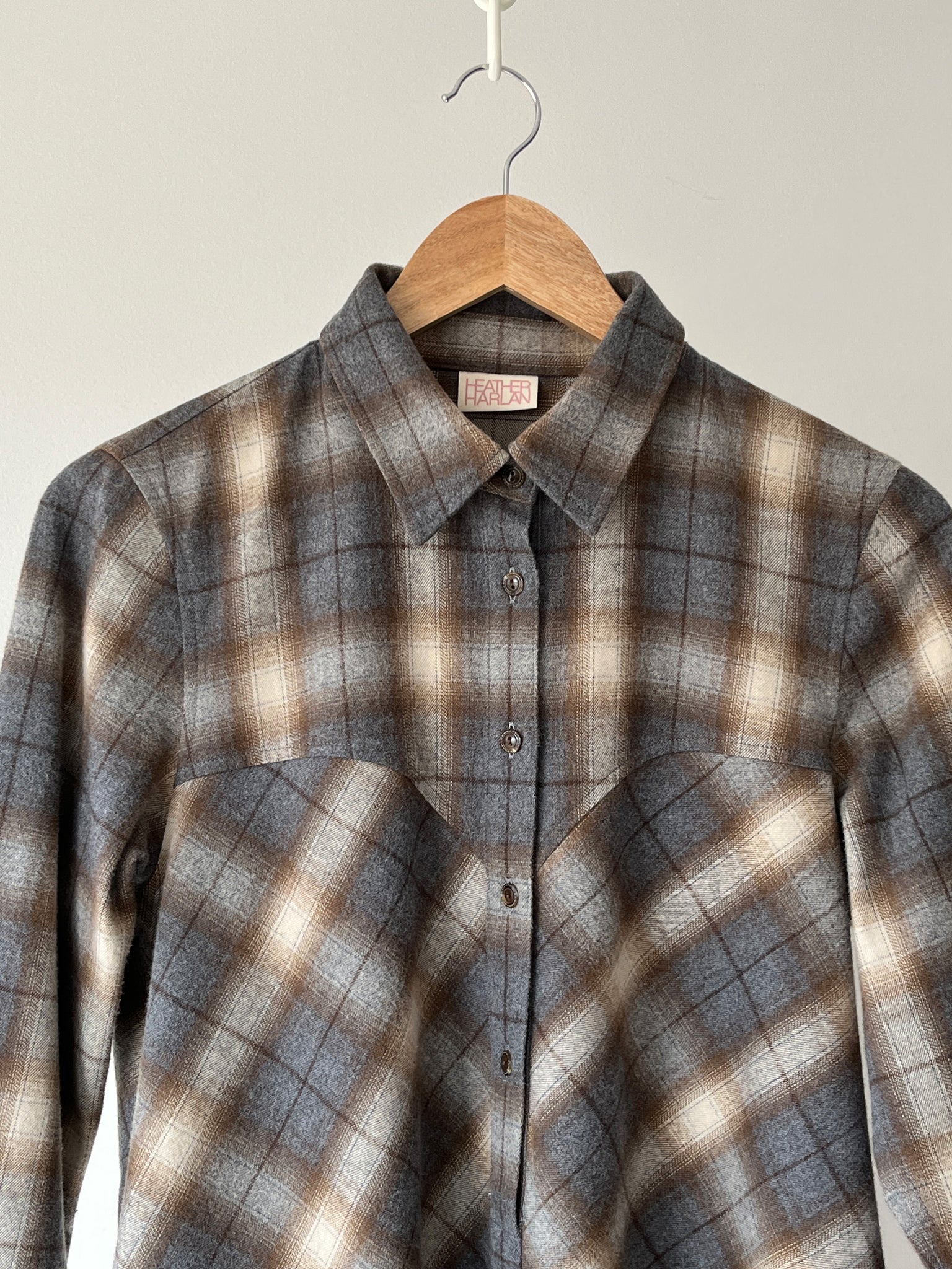 Bias Shirtdress in Highland Tartan