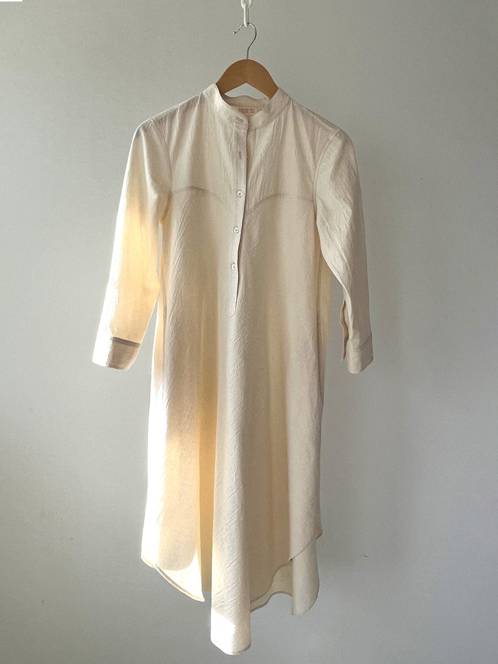 Long Shirt/Dress in Parchment