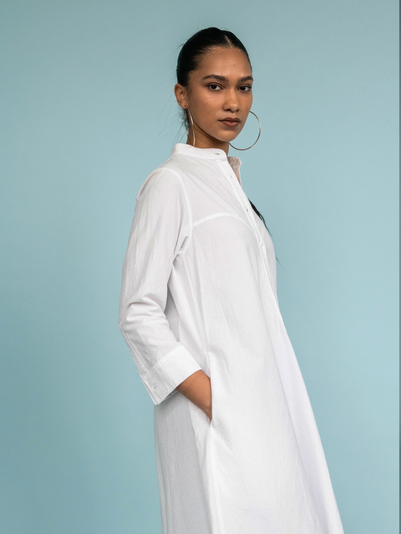 Long White Shirt
