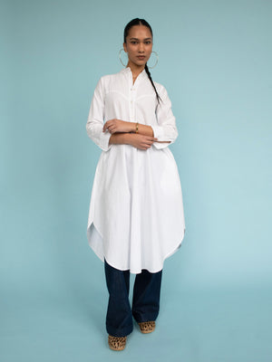 Long White Shirt