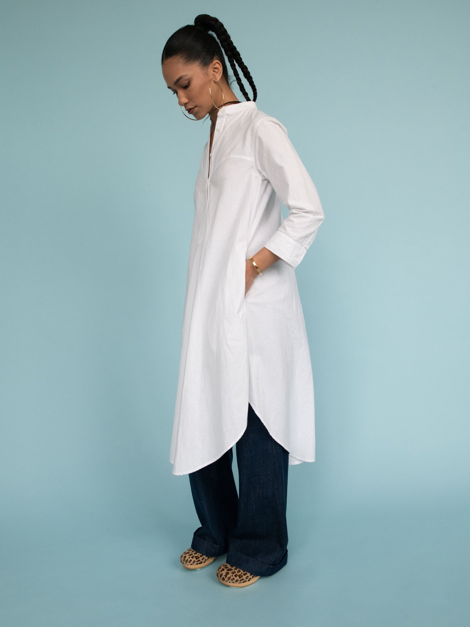Long White Shirt