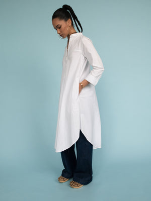 Long White Shirt