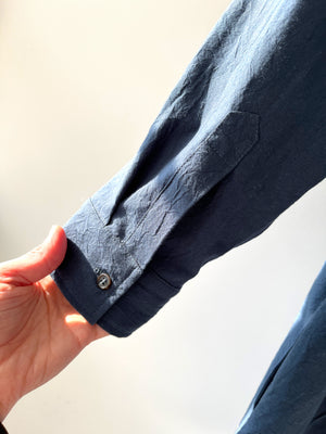 Long Shirt/Dress in Indigo