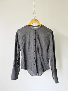 Neru Waisted Shirt in Gingham