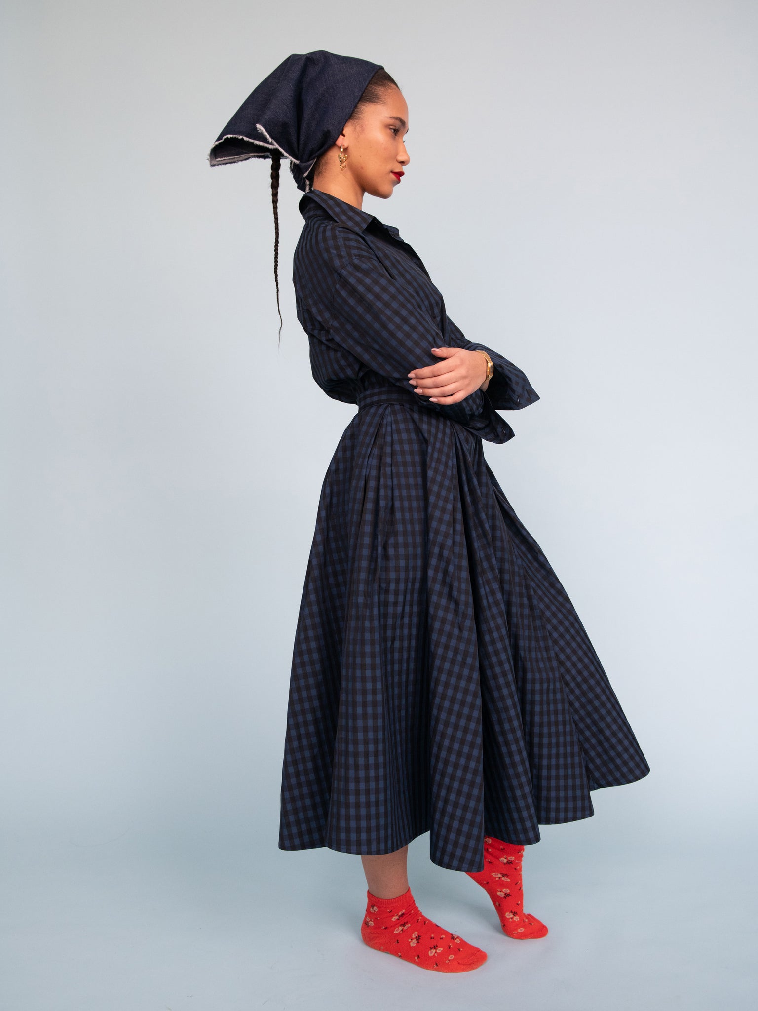 Gingham Party Skirt