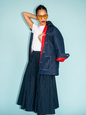 Gingham Party Skirt