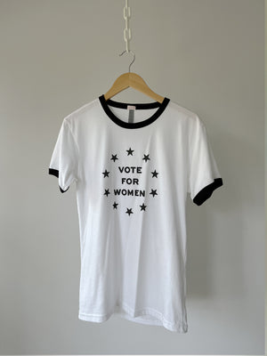 VOTE FOR WOMEN Ringer Tee