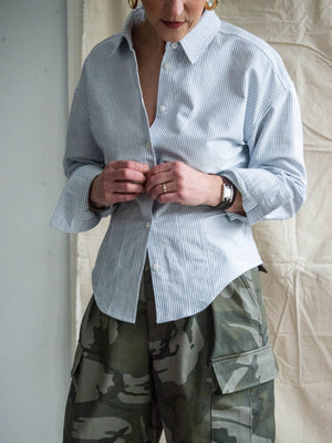 Waisted Oxford w/Monogram