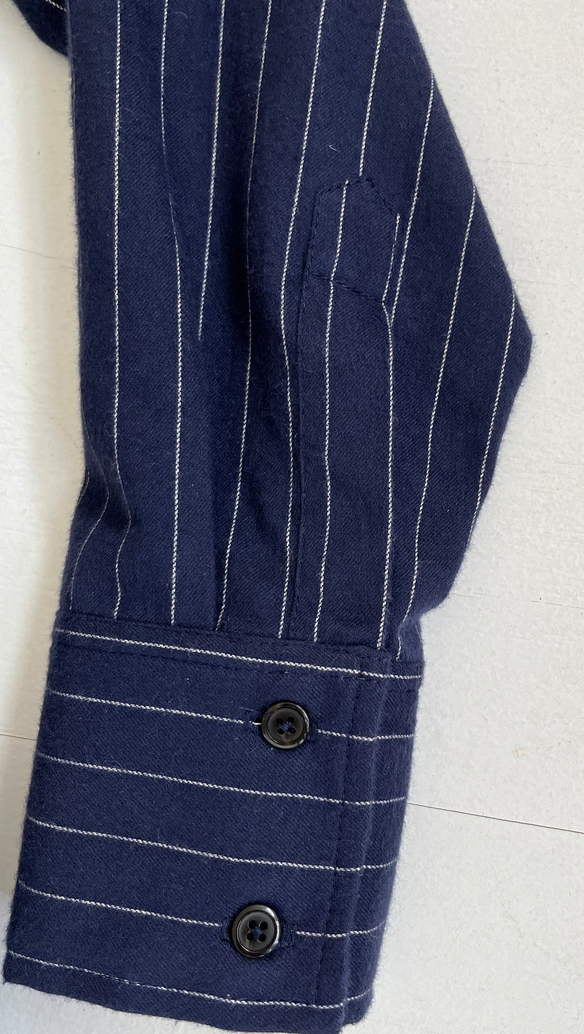 Pinstripe Flannel Shirt/dress