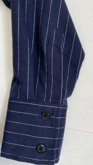 Pinstripe Flannel Shirt/dress