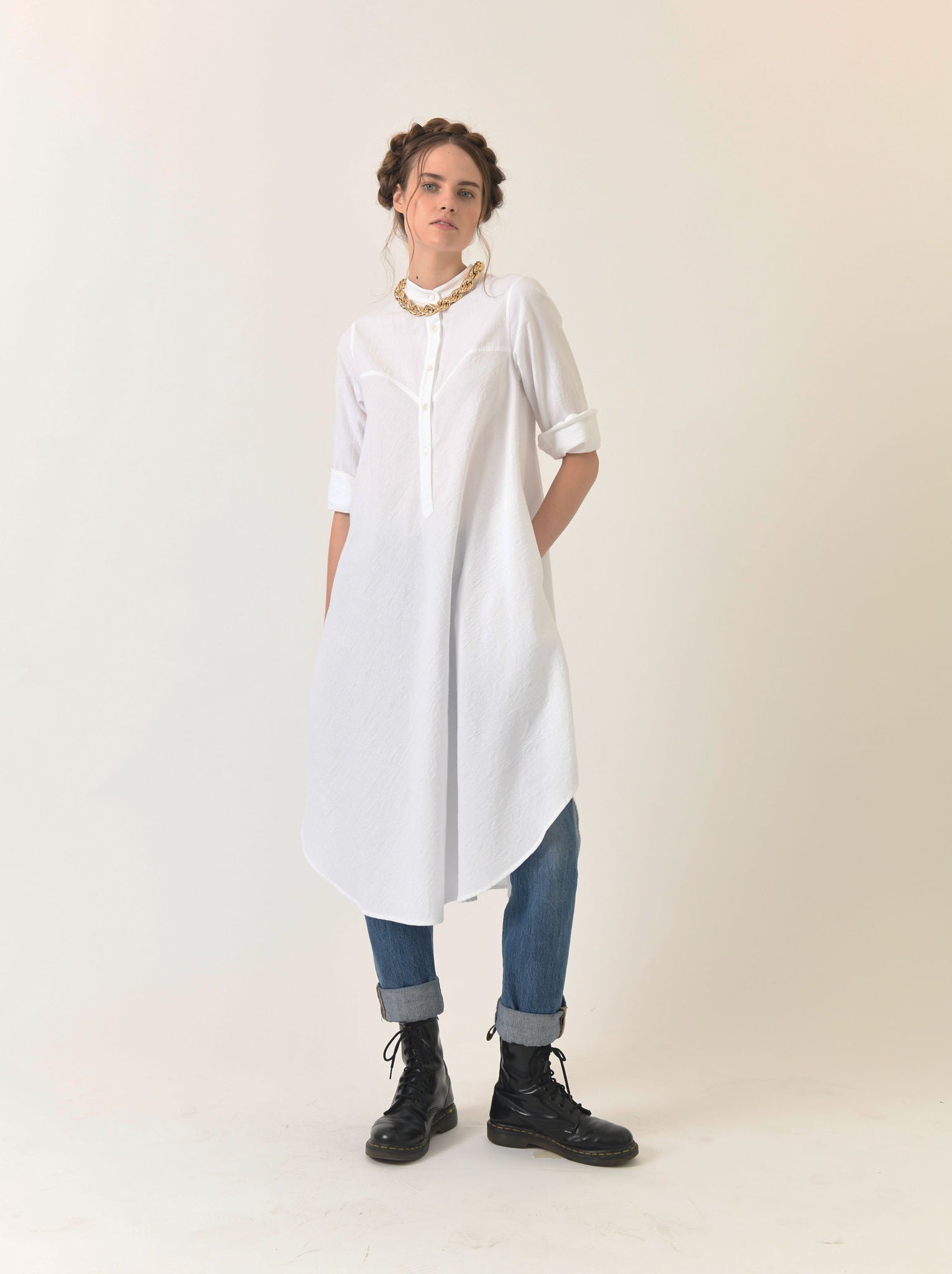 Long White Shirt/Dress