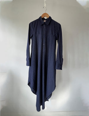 Pinstripe Flannel Shirt/dress