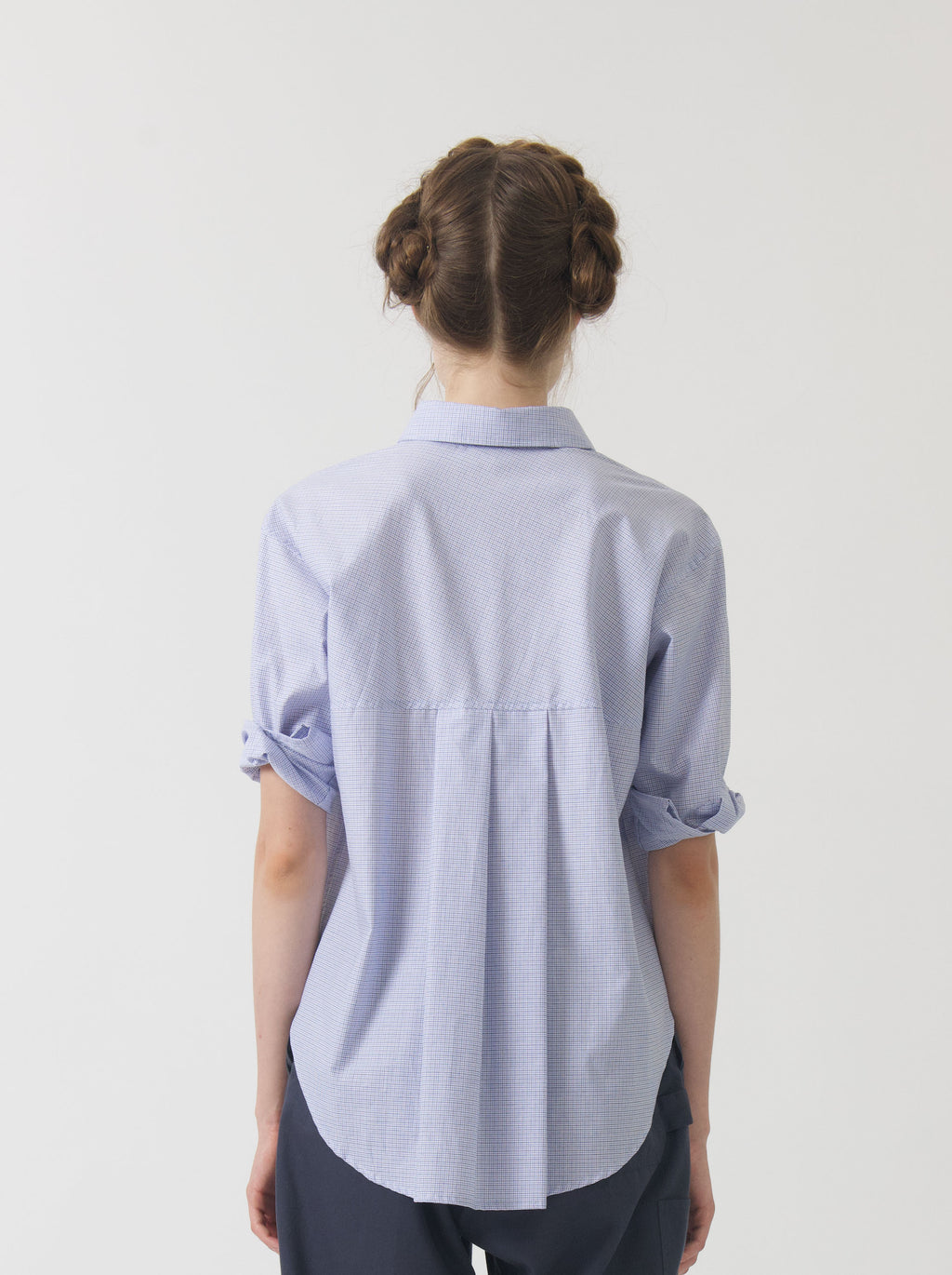 Swing Shirt in Graph Check