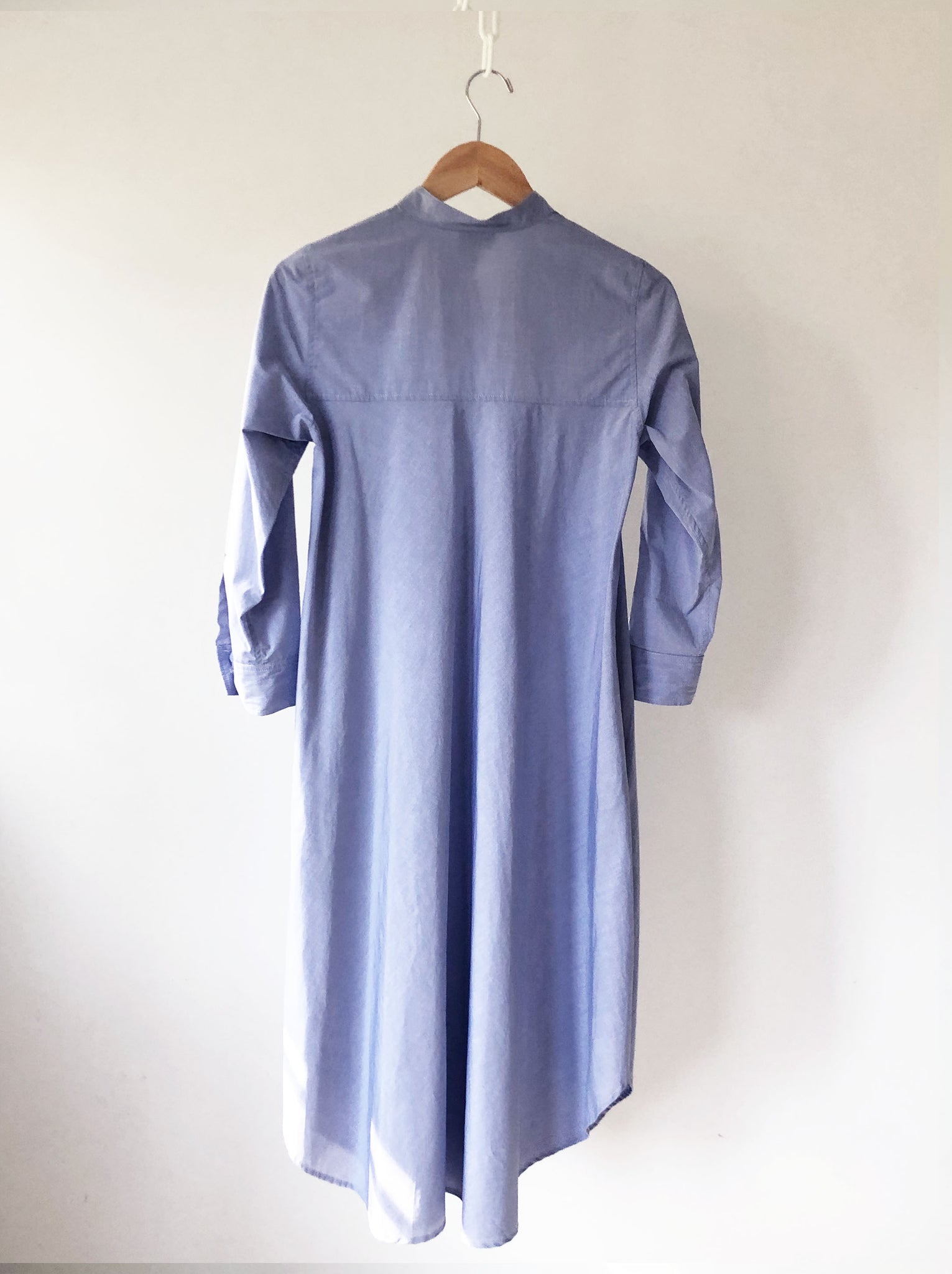 Long Chambray Shirt/Dress
